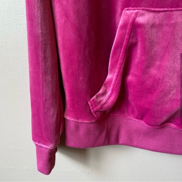 ✨3/$20✨ George Women’s Pink Velour Long Sleeve Hoodie - Picture 5 of 7